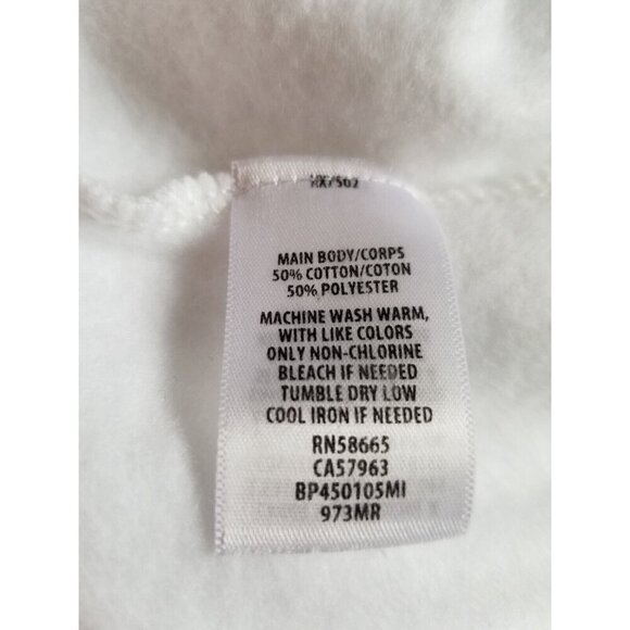 BP Cotton Blend White High Waisted Jogger Sweatpants Womens Size Large (L) - Picture 9 of 9